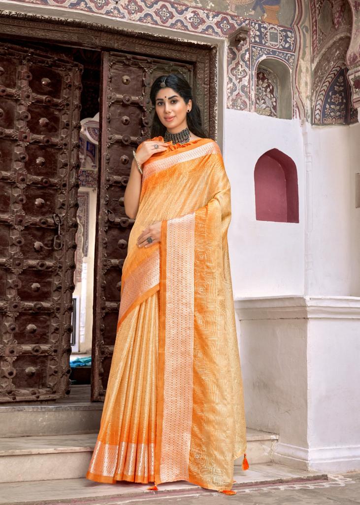 Kashvi Rukmani Fancy Exclusive Wear Wholesale Saree Collection